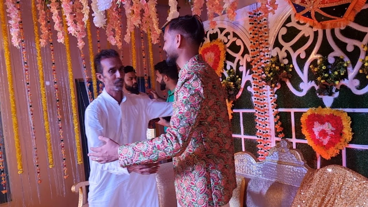 Idrees Azam Ka Mehndi Tail || Famous Youtuber Idrees Azam Ki Shadi ...