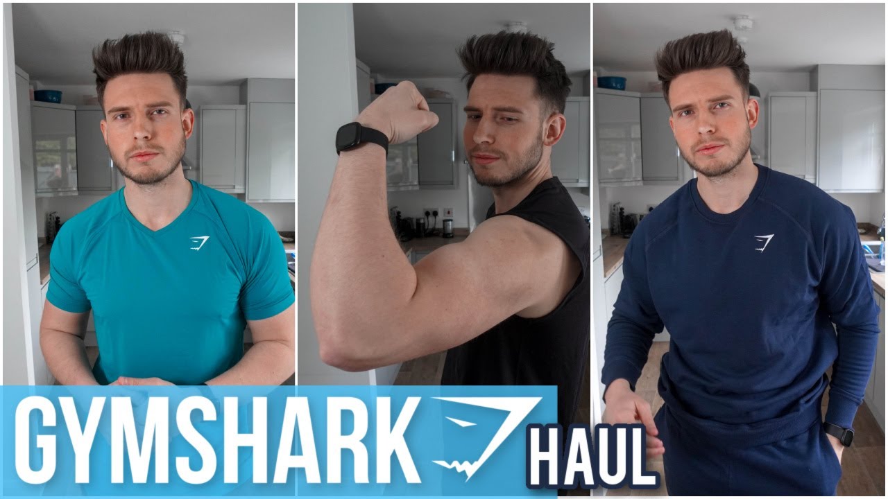 HUGE GYMSHARK HAUL & TRY ON  The Best Men's Gymwear 2021 