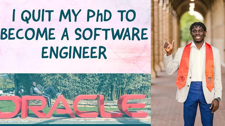 I Quit My PhD to Become a Software Engineer| Convo with Sena