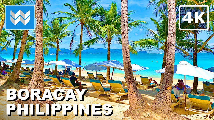 [4K] STATION 2 in Boracay Island Philippines 🇵🇭 2025 Beachfront Walking Tour Vlog & Travel Guide