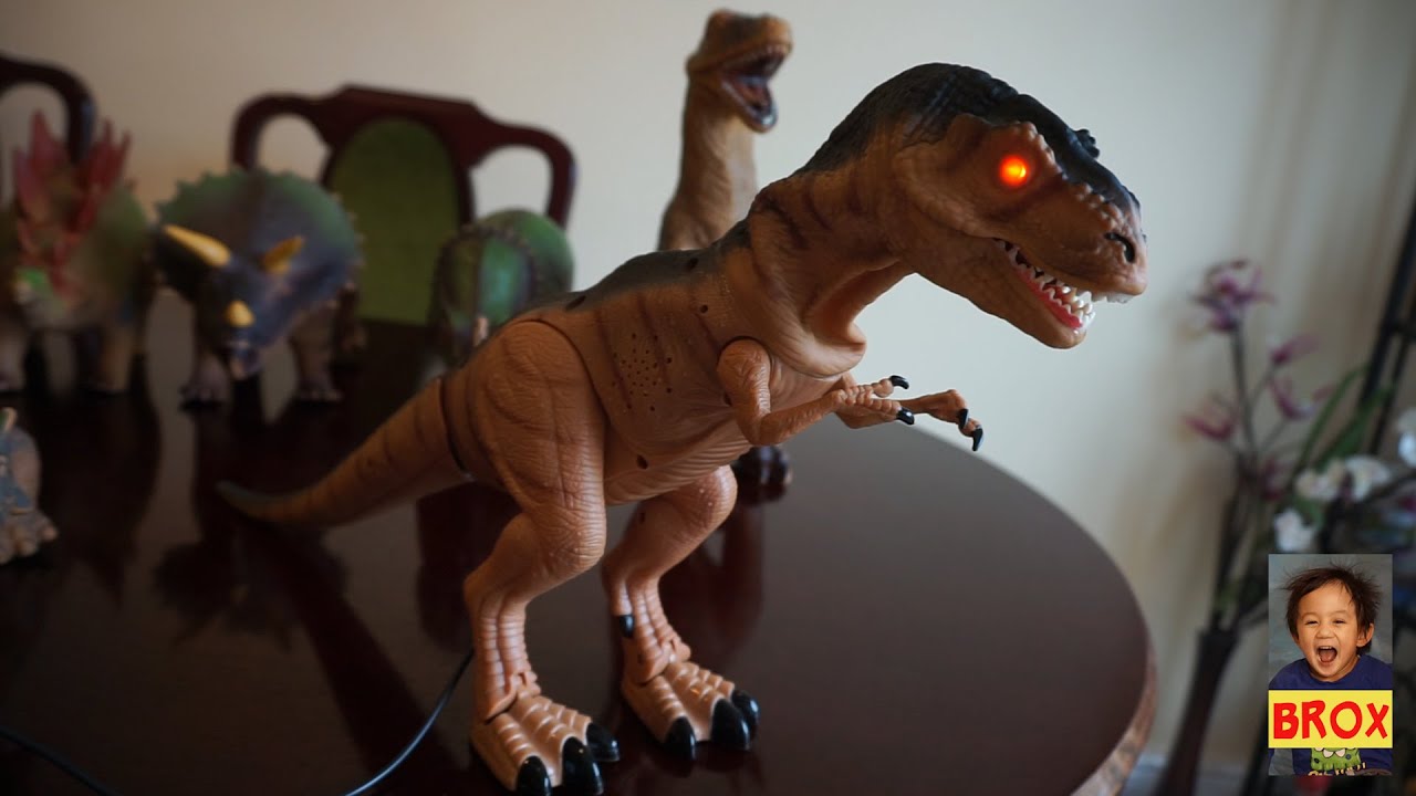 remote control t rex dinosaur