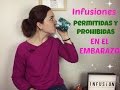 INFUSIONES permitidas y prohibidas en el EMBARAZO Actualidad Matrona