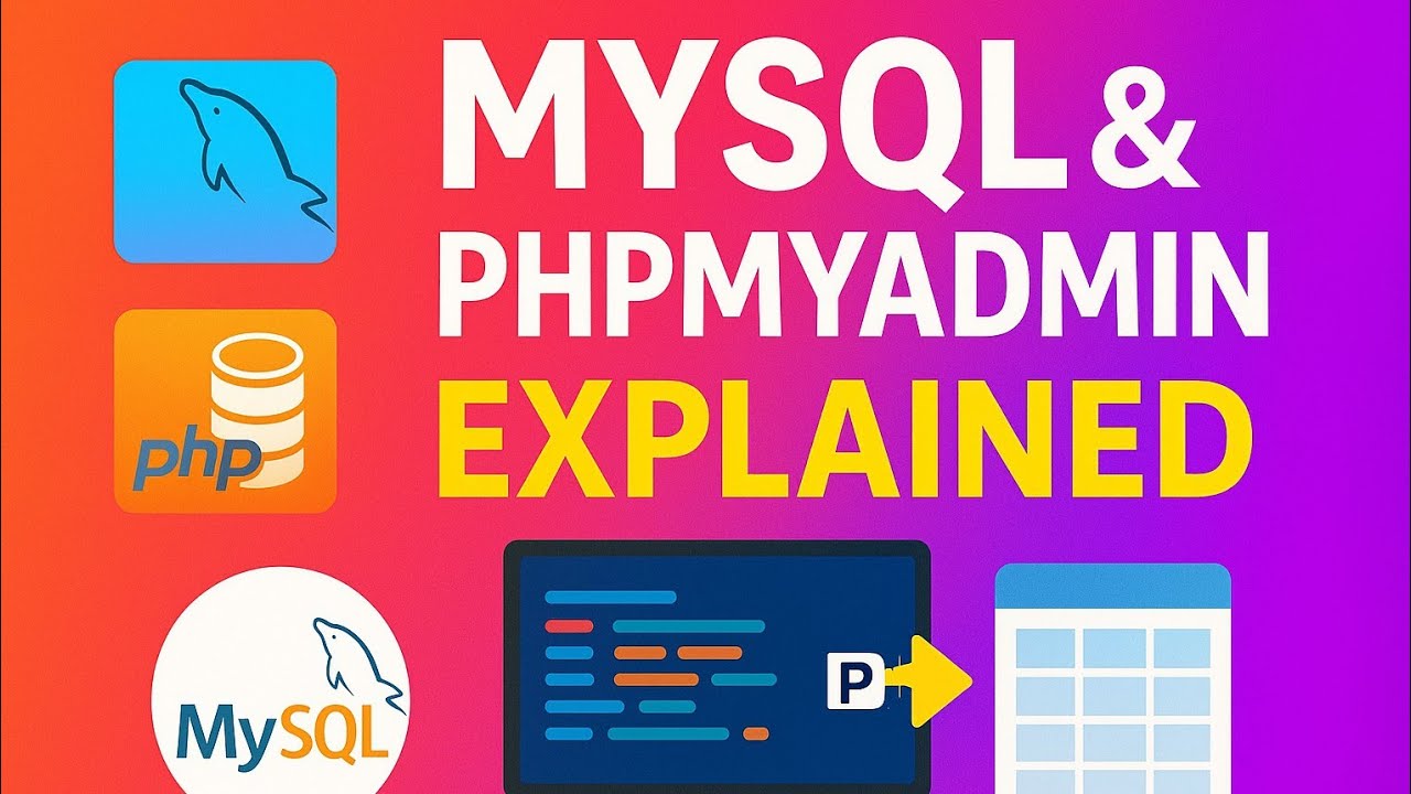 “Master MySQL & PHPMyAdmin in One Video | Learn Database Basics with ...