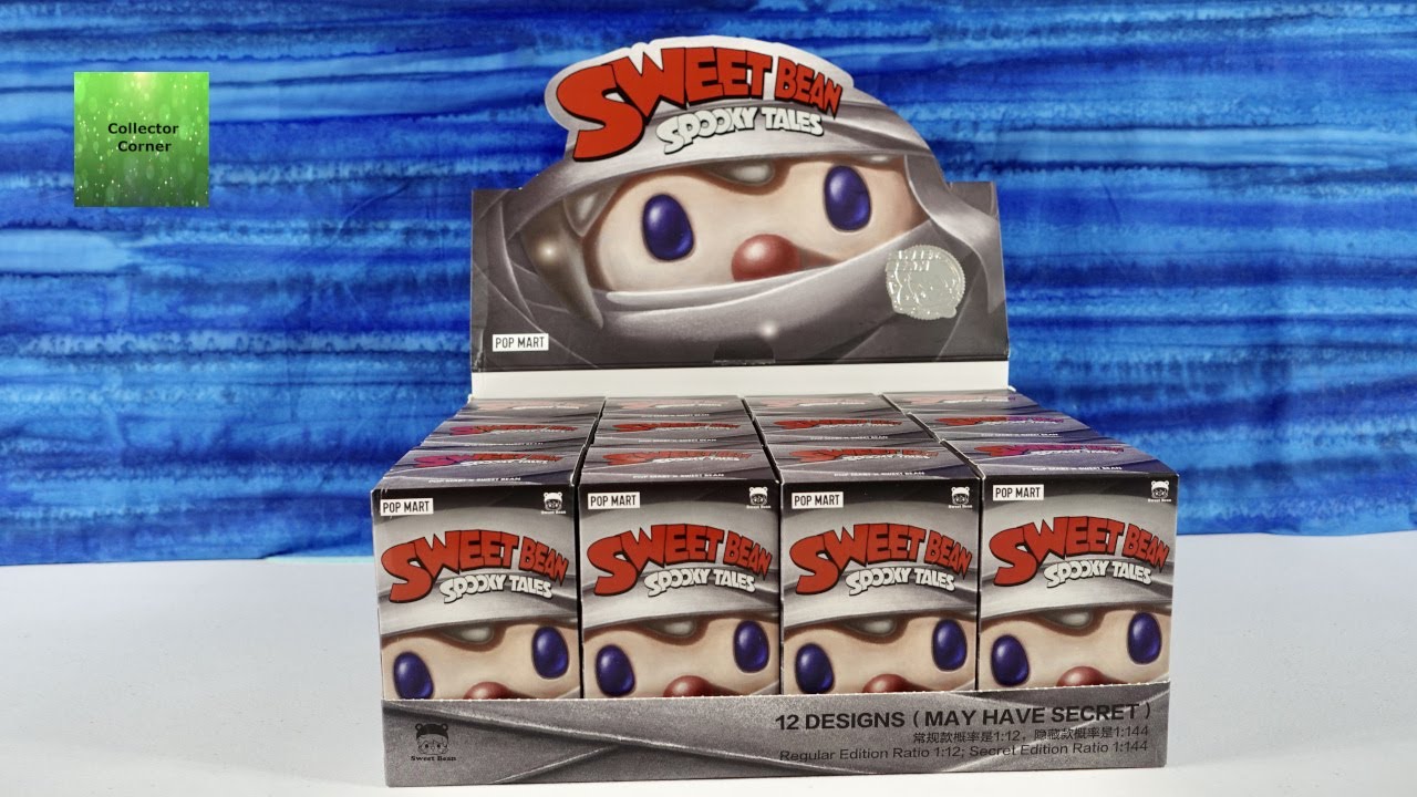 Sweet Bean Spooky Tales Pop Mart Blind Box Figure Unboxing Sweet Bean Spooky Tales Pop Mart Blind Box Figure Unboxing