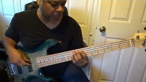 carl S spank5j jazz bass Bartolini 2j squared test
