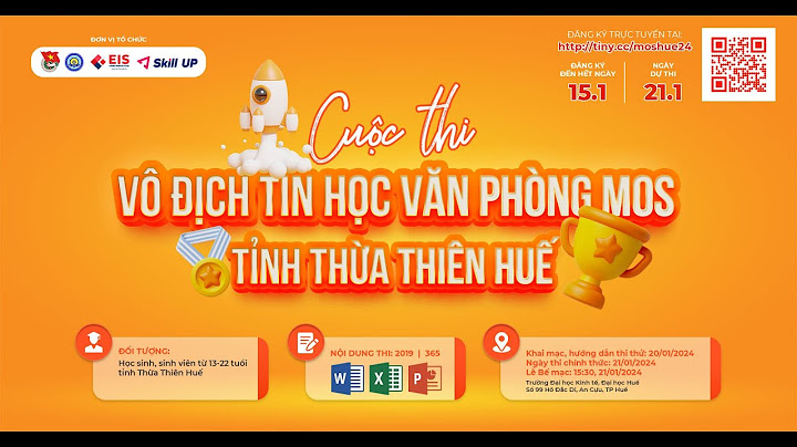 Cuộc thi vô địch tin học văn phòng 2023 năm 2024