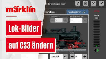 Bilder der Lokomotiven auf der Märklin Central Station 3 importieren