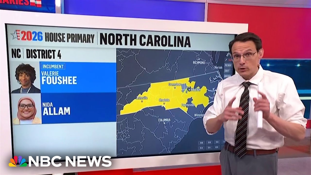 Kornacki: Will incumbents ‘go down’ in tonight’s primaries in Texas & North Carolina?