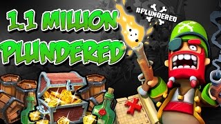 1.1 Million Raid  "GETTING ALL THE LOOT"  (Plunder Pirates Gameplay) screenshot 2