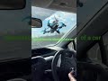 takeoff of a car