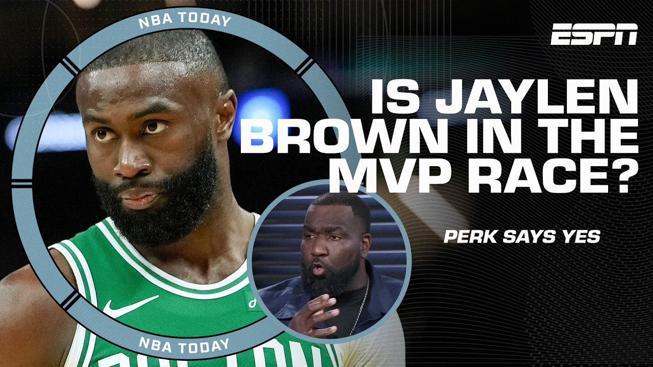 MVP Debate 🏆 Perk calls Jaylen Brown the NBA YoungBoy of the league | NBA Today