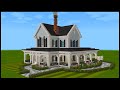 Minecraft: How to Build a Farmhouse | PART 3 (Interior 1/2)