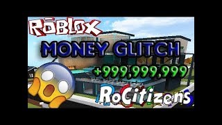 Rocitizens Money Glitch October 2019 100 Working Youtube - money glitch on rocitizens roblox 2019