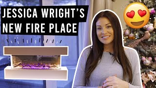 We fitted a Modern Fireplace for Jessica Wright 🤩 from “the only way is Essex” 😍