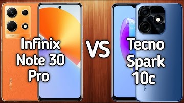 Infinix Note 30 Pro Vs Tecno Spark 10c full comparison of specifications||at mobiles hut