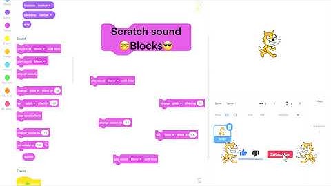 Scratch Sound Blocks