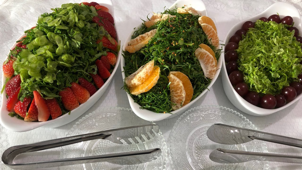 AULA 02 - CURSO DE SALADAS  - VERDURAS DE FOLHA