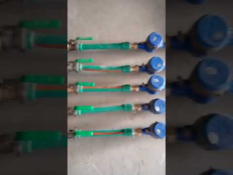 طريقة تركيب عدادات المياه بطريقه منظمه وجميله اشتراك بالقناة