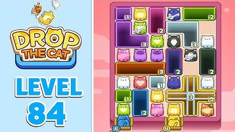 Drop The Cat Level 84 Walkthrough Solution