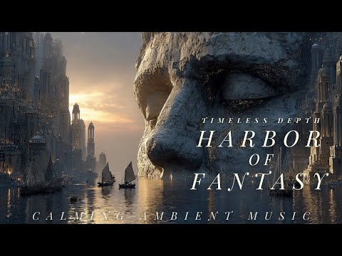 Harbor Of Fantasy Peaceful Ambient Music With Tranquil Waters Dreamlike Atmosphere