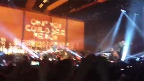 the script live in cardiff- if you could see me now