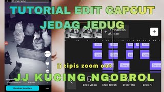 Tutorial edit jedag jedug 'JJ KUCING NGOBROL' VIRAL TIKTOK 