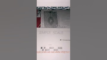 Simple scale ||simple scale kaise bnaye||what is simplescale#shortfeed #geography #practical #short