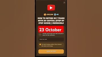 How to Retire In 7 Years with $0 Capital (Step by Step Guide) |MemeGirls #memefi