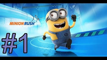 Minion Rush - Gameplay Walkthrough Part 1 - Chapter 1 (Android, iOS)
