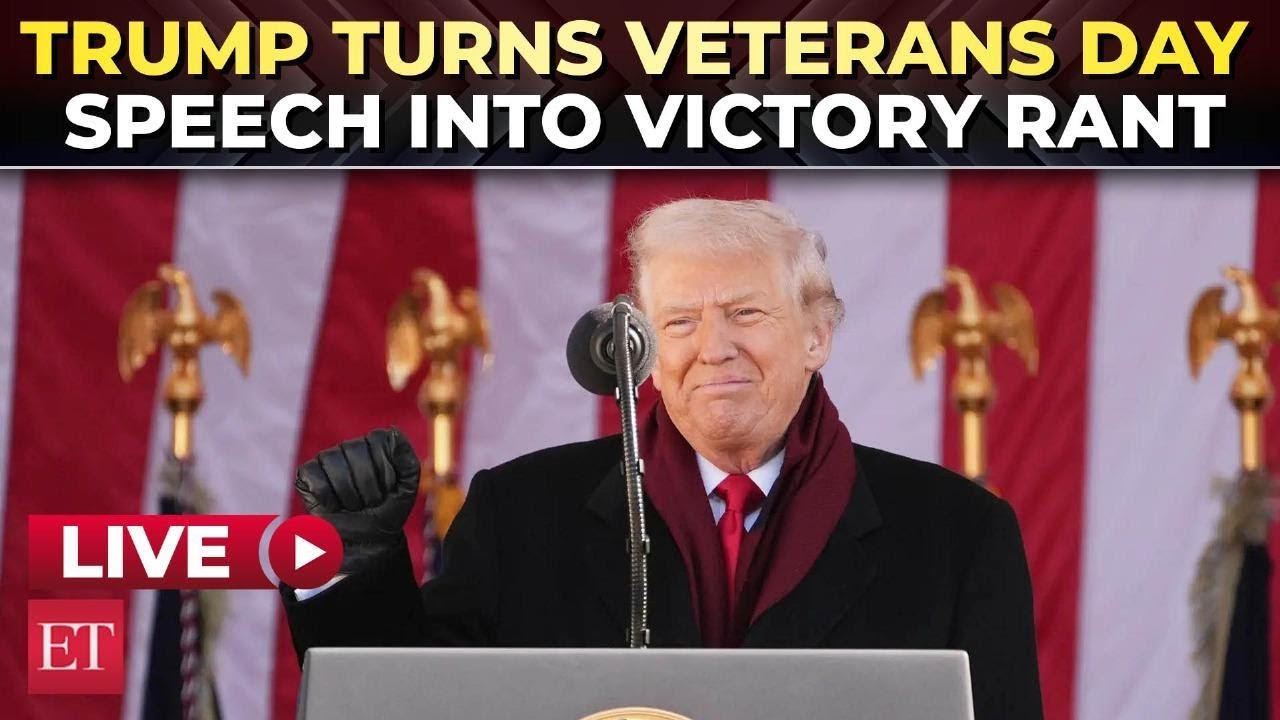 Trump’s Veterans Day full speech: 'We’ll add few more wars'—Explosive remarks hint big military move