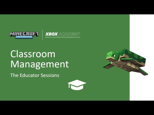 Get Started with Classroom Mode – Minecraft Education