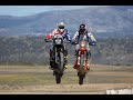 Fotoreportaje t7 versus 690 motocross
