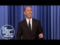 Jerry Seinfeld steps in for Jimmy Fallon with a Thanksgiving monologue