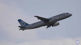 Freebird A320 (TC-FHG) Takeoff at Tallinn Airport 06.06.2023