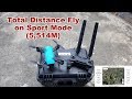 DJI Spark ARGtek Omni-directional Range Test Total Distance 5,514M
