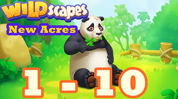 Wildscapes: New Acres Level 1 - 10 HD 3 match puzzle | android | 2 | 3| 4 | 5 | 6 | 7 | 8 | 9 | IOS
