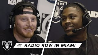 Watch all of raiders.com's eddie paskal's interviews with nfl
network's lindsay rhodes, johnathan abram, maxx crosby, and josh
jacobs from radio row at super...