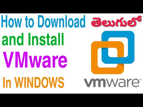 2021 | Officially Download and Install VMware | In Telugu