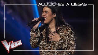 Video thumbnail of "Rocío Silva canta '90 minutos' | Audiciones a ciegas | La Voz Antena 3 2020"