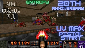 Doom Alien Vendetta | Map 12 Entropy | 20th Anniversary | UV Max