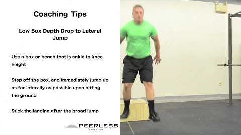 85. Low Box Depth Drop to Lateral Jump