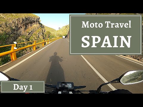 Moto Travel SPAIN [1] - Ontinyent to Benialia - [Motorcycle POV]