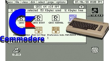 GEOS | GUI Based OS For The Commodore 64 from 1986 | Retro Tech