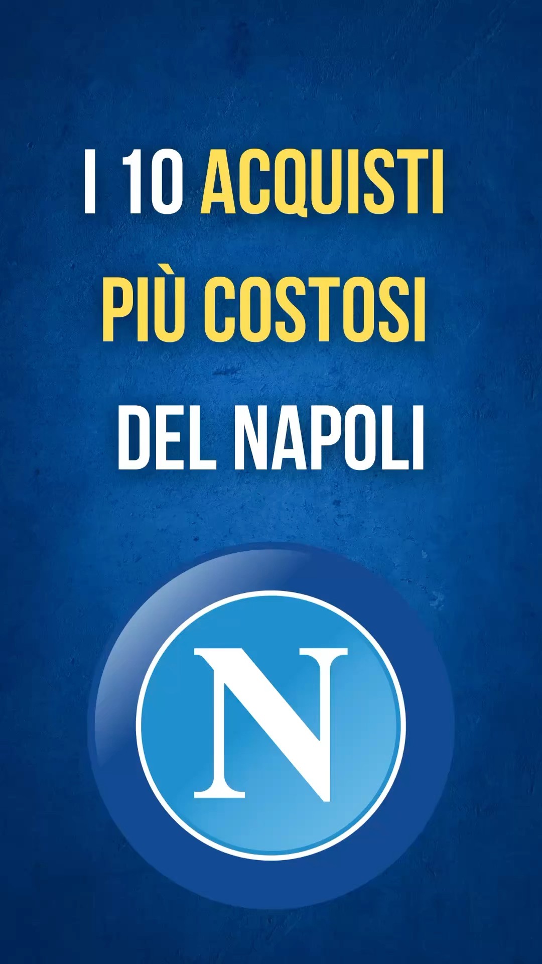 I 10 ACQUISTI PIU&amp;#39; COSTOSI del NAPOLI - YouTube