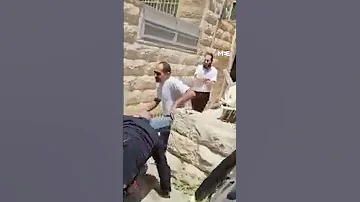 Israeli Police Attack Orthodox Jewish Anti Draft Protesters 