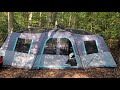 Ozark trail 12 man instant up dark rest tent