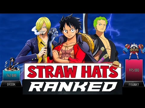 Strongest Straw Hat Pirates, Ranked