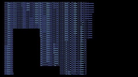 Shadow City (TIC-80 256b intro for Shadow Party 2021)