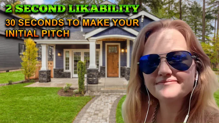 Sales Tip: 2 second likability and 30 seconds to make your initial pitch.