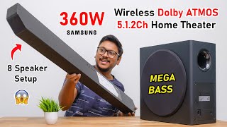 Unboxing My New Samsung Q800C Wireless Dolby ATMOS Home Theater System 2023... Dynamite Sound ?